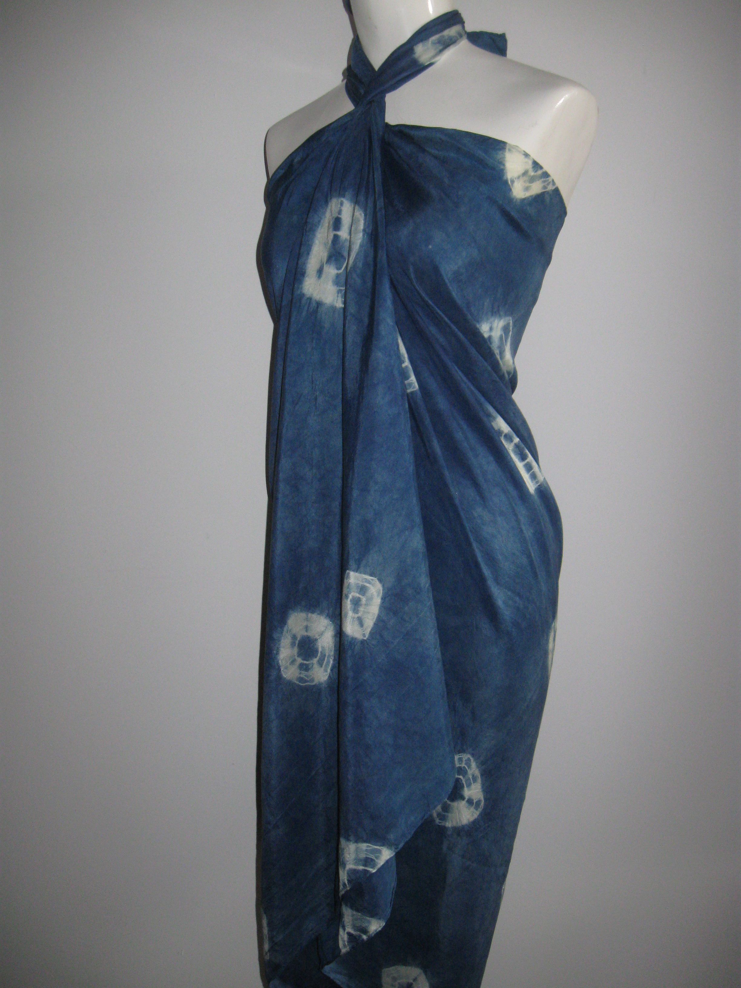 Silk on mannequin
