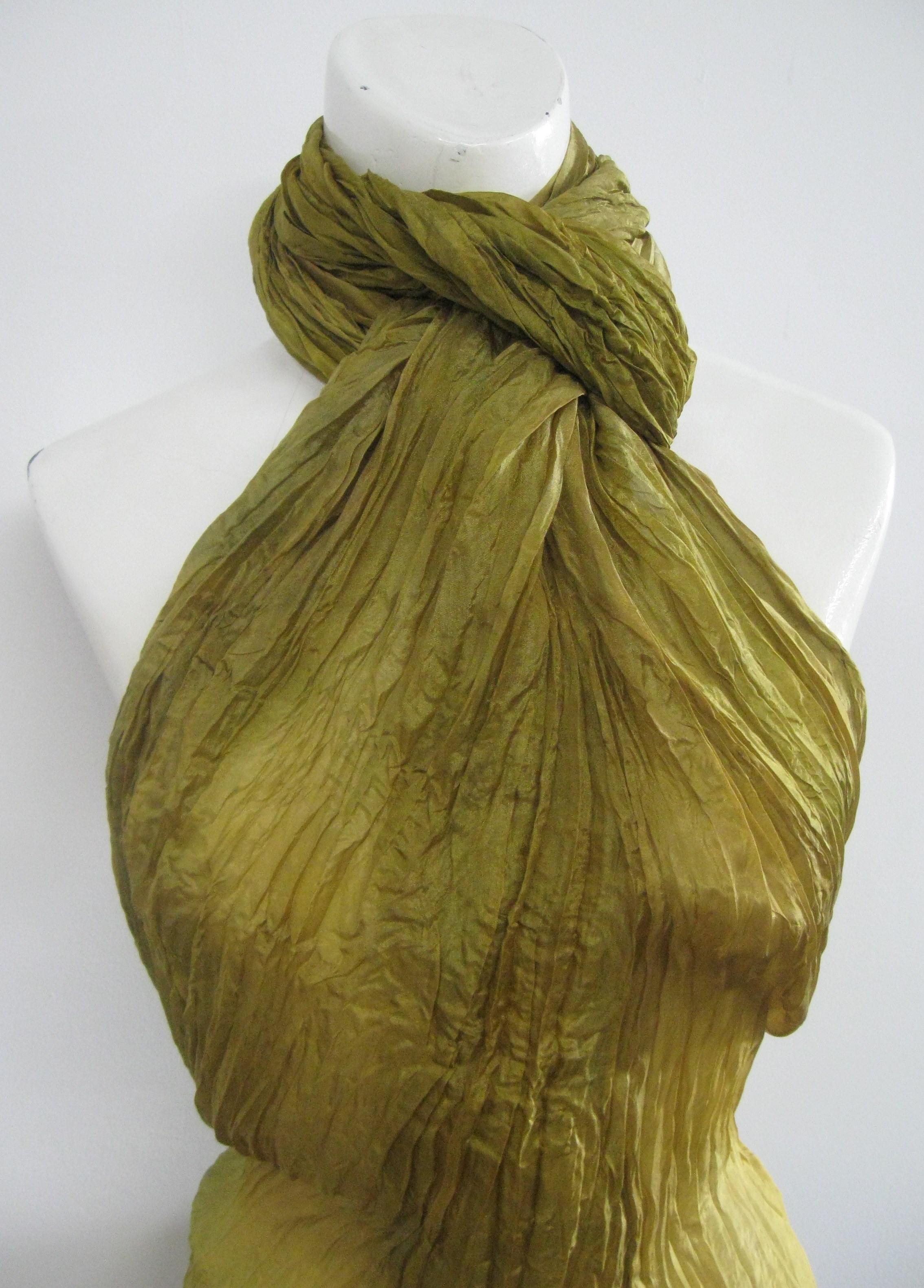 Silk on mannequin