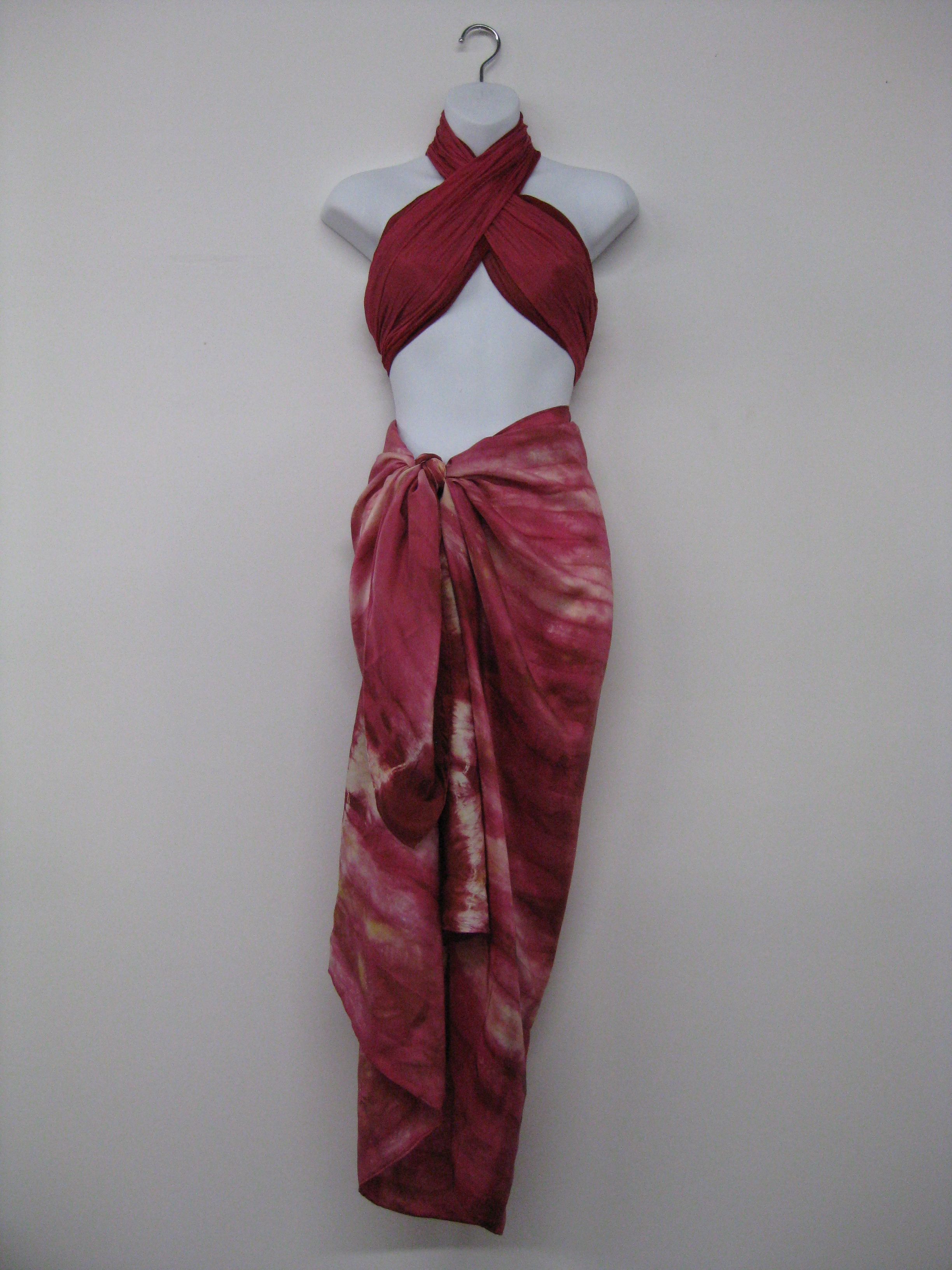 Silk on mannequin