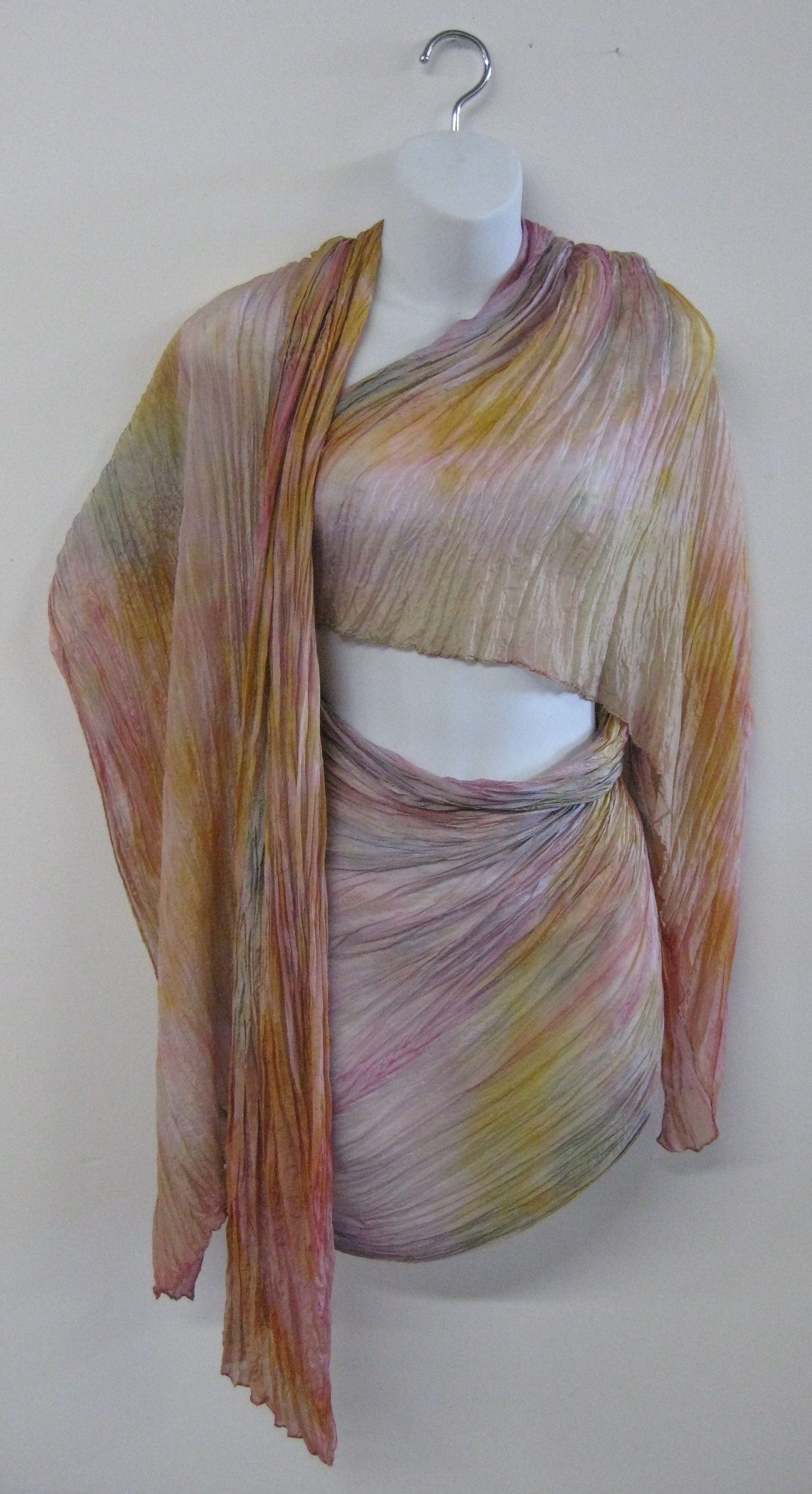 Silk on mannequin